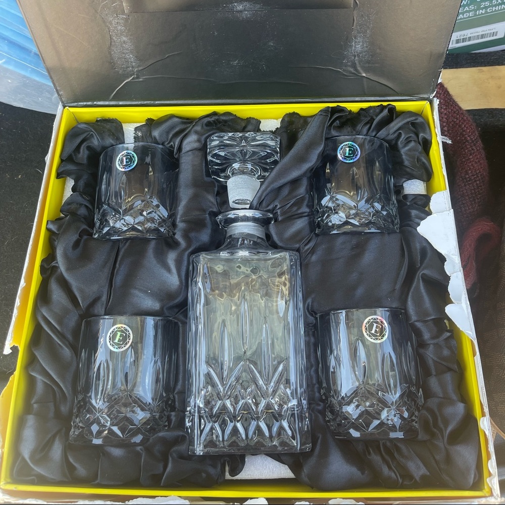 Crystal Decanter Set